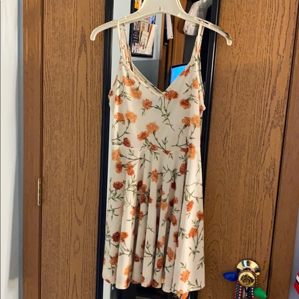 Floral print dress